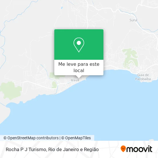 Rocha P J Turismo mapa