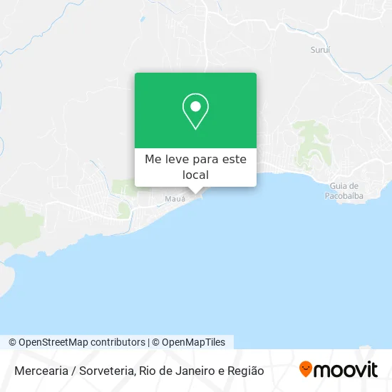 Mercearia / Sorveteria mapa