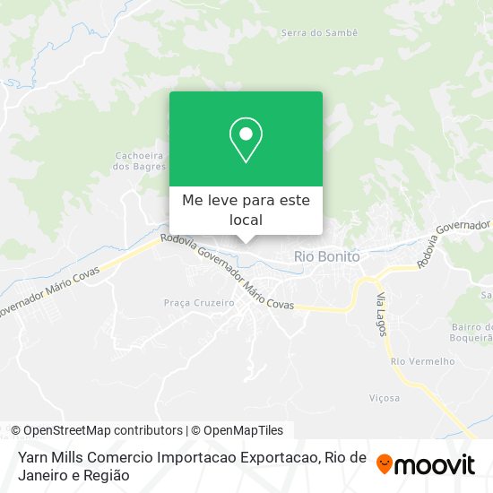 Yarn Mills Comercio Importacao Exportacao mapa