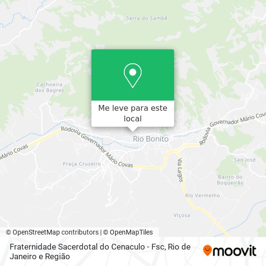 Fraternidade Sacerdotal do Cenaculo - Fsc mapa