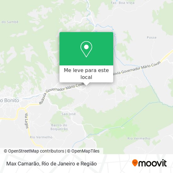 Max Camarão mapa