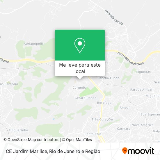 CE Jardim Marilice mapa