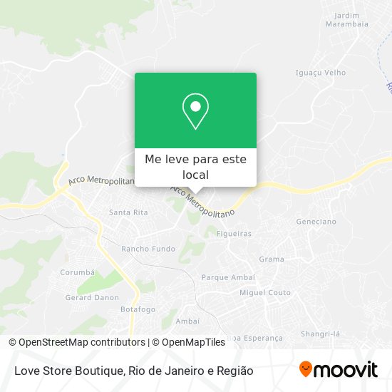 Love Store Boutique mapa