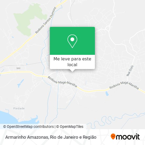 Armarinho Amazonas mapa