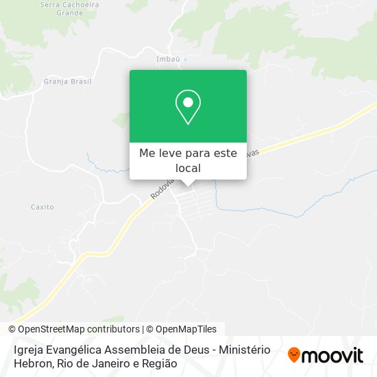 Igreja Evangélica Assembleia de Deus - Ministério Hebron mapa