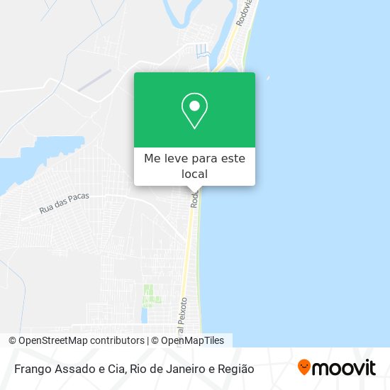 Frango Assado e Cia mapa