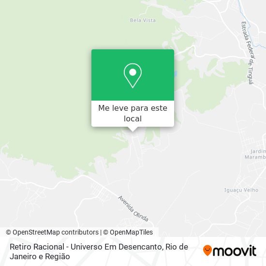 Retiro Racional - Universo Em Desencanto mapa