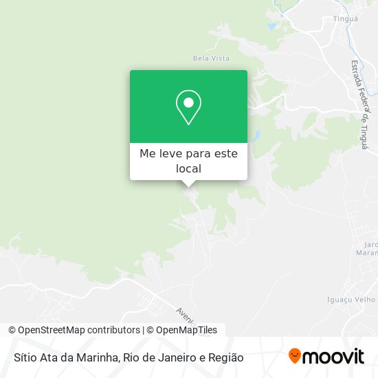 Sítio Ata da Marinha mapa