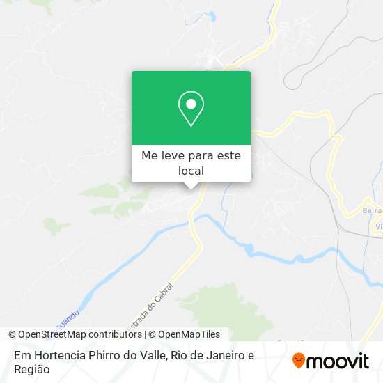 Em Hortencia Phirro do Valle mapa