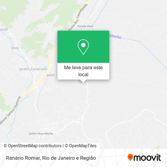 Ranário Romar mapa