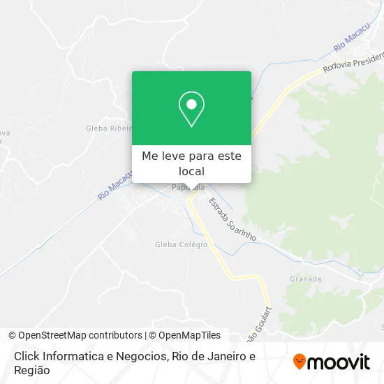 Click Informatica e Negocios mapa