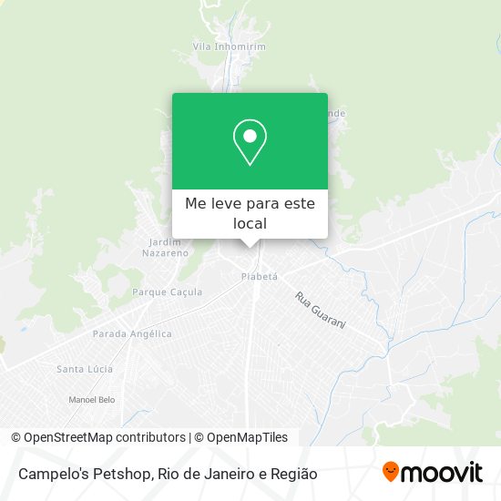 Campelo's Petshop mapa