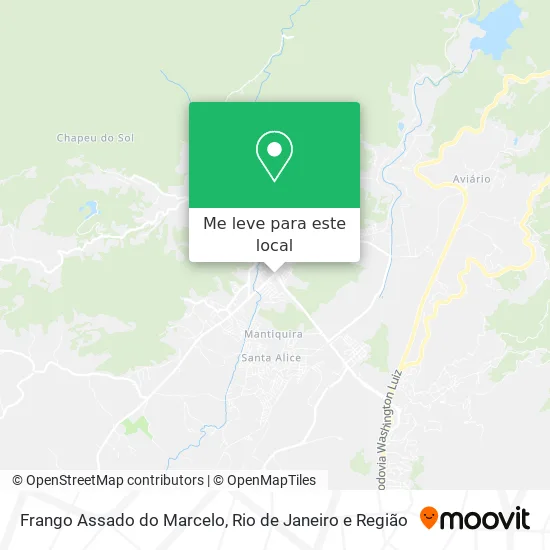 Frango Assado do Marcelo mapa