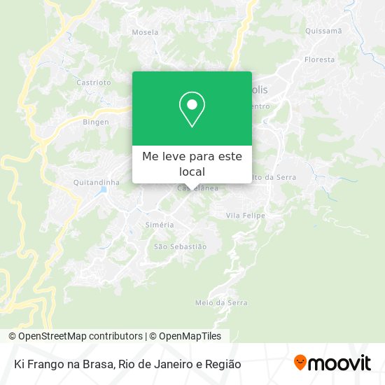Ki Frango na Brasa mapa