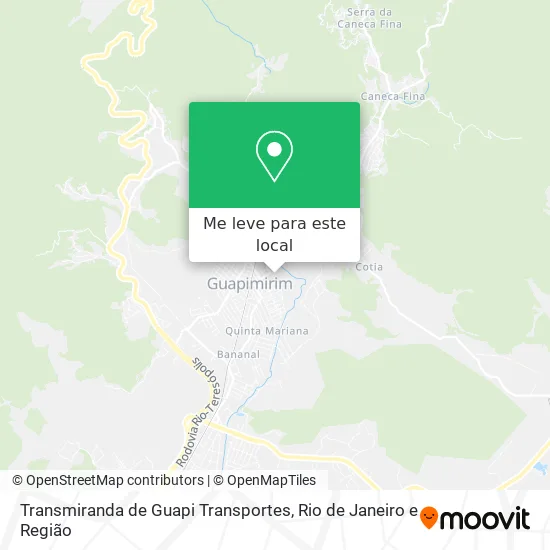 Transmiranda de Guapi Transportes mapa