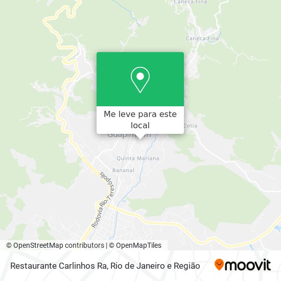 Restaurante Carlinhos Ra mapa