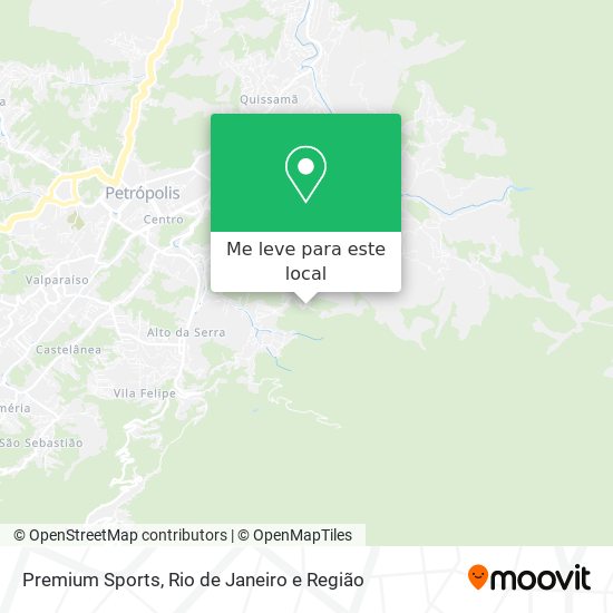 Premium Sports mapa