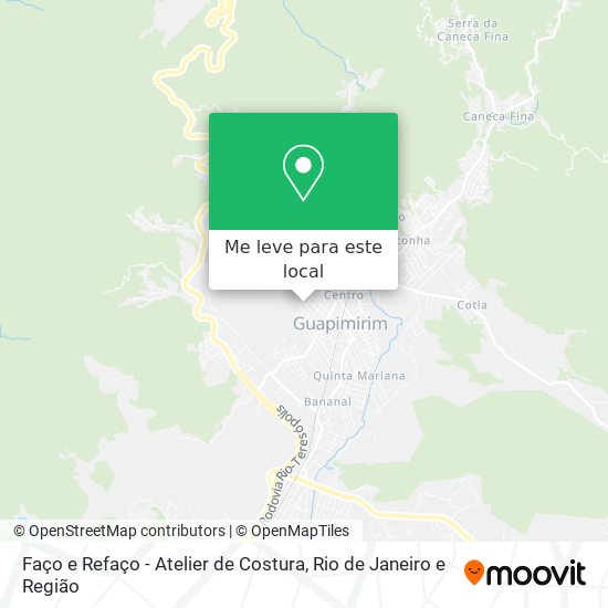 Faço e Refaço - Atelier de Costura mapa