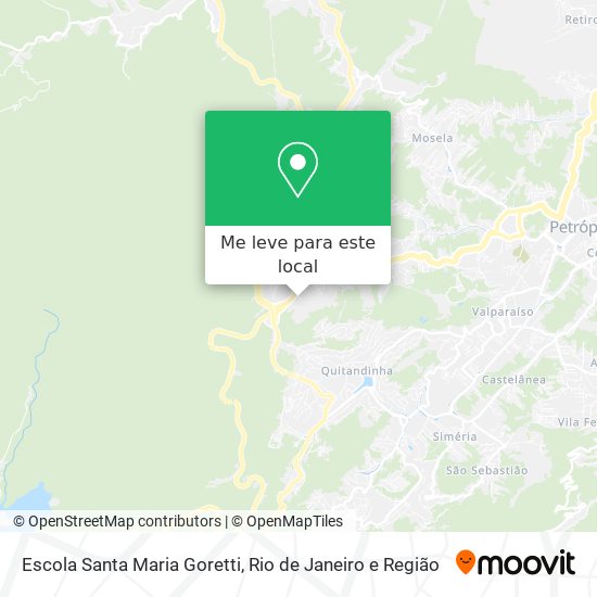 Escola Santa Maria Goretti mapa