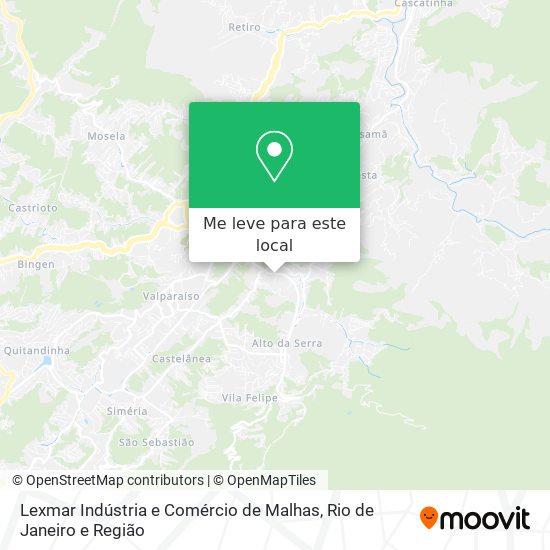 Lexmar Indústria e Comércio de Malhas mapa