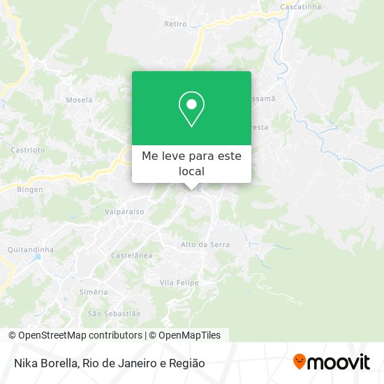 Nika Borella mapa