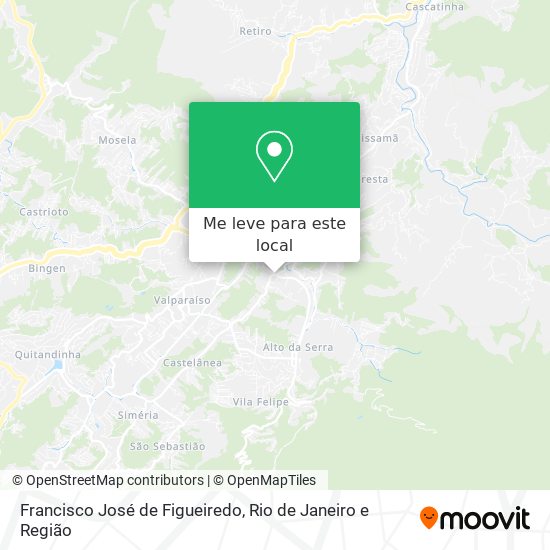 Francisco José de Figueiredo mapa