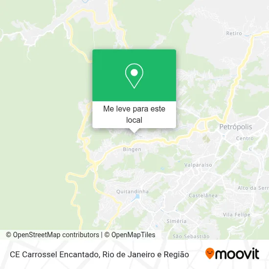 CE Carrossel Encantado mapa