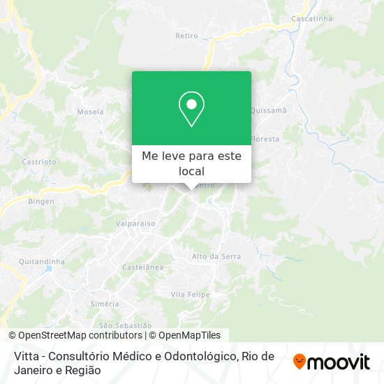 Vitta - Consultório Médico e Odontológico mapa