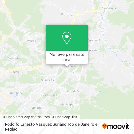 Rodolfo Ernesto Vasquez Suriano mapa