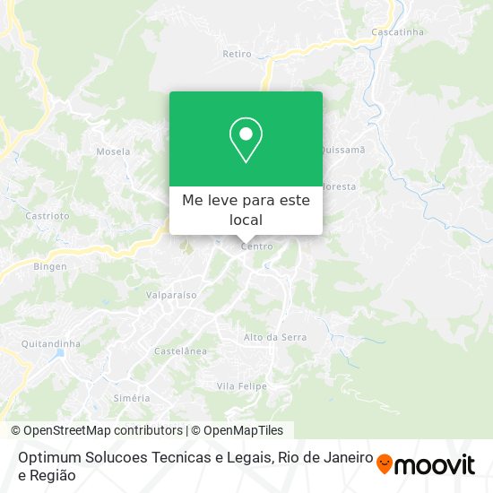 Optimum Solucoes Tecnicas e Legais mapa