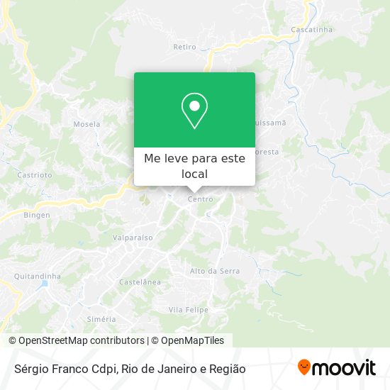 Sérgio Franco Cdpi mapa