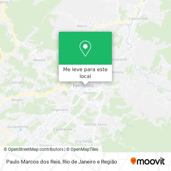 Paulo Marcos dos Reis mapa