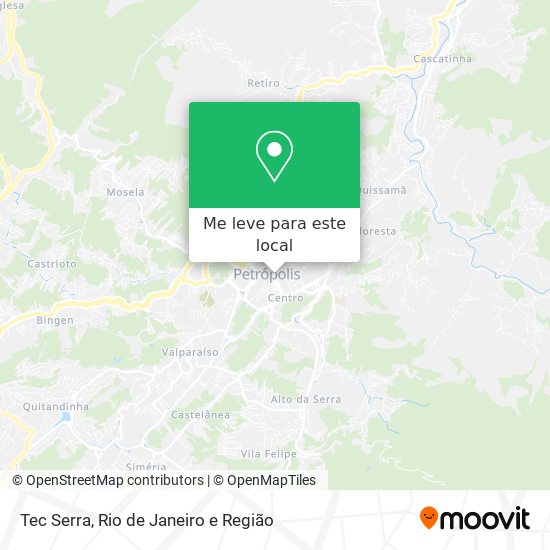 Tec Serra mapa