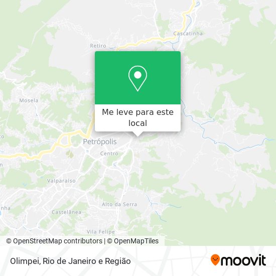 Olimpei mapa