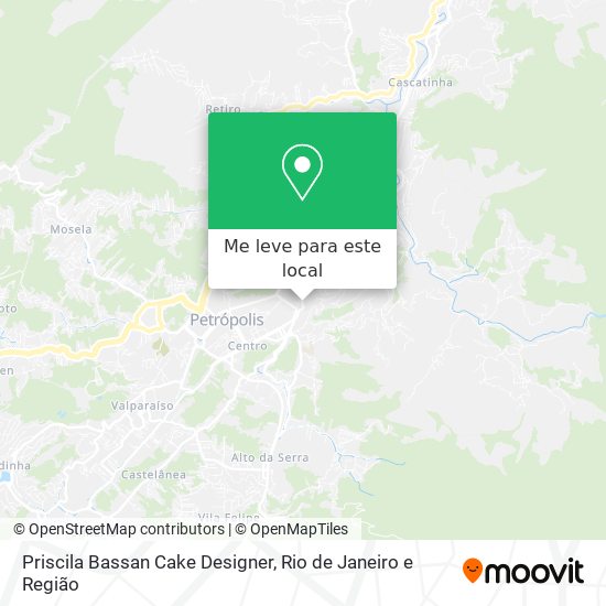 Priscila Bassan Cake Designer mapa