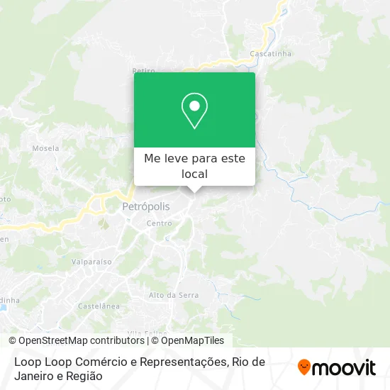 Loop Loop Comércio e Representações mapa