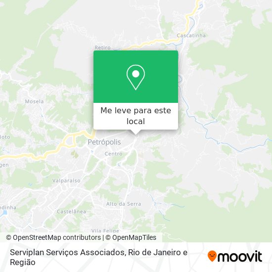 Serviplan Serviços Associados mapa