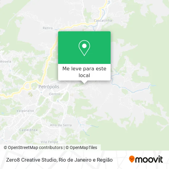 Zero8 Creative Studio mapa