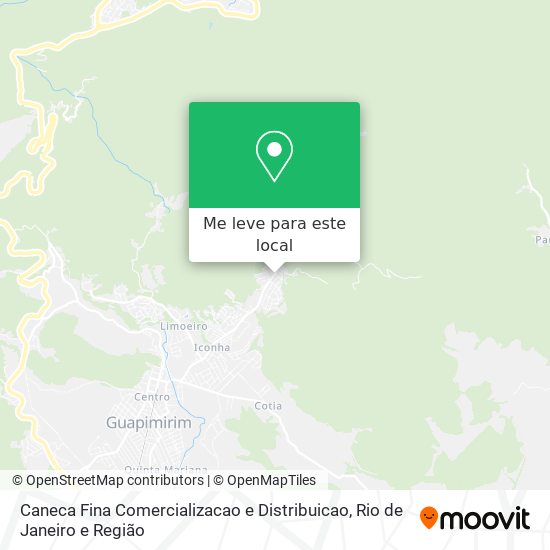 Caneca Fina Comercializacao e Distribuicao mapa