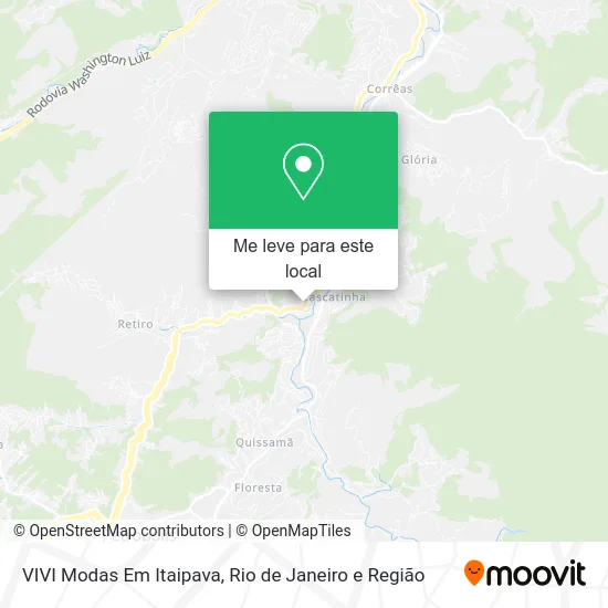 VIVI Modas Em Itaipava mapa