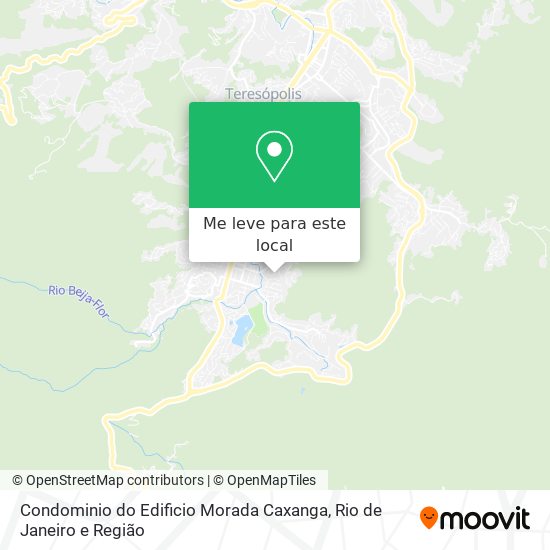 Condominio do Edificio Morada Caxanga mapa