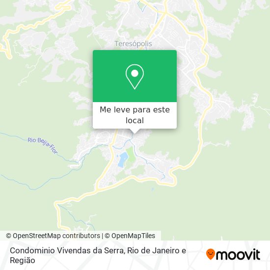 Condominio Vivendas da Serra mapa