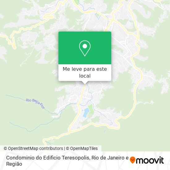 Condominio do Edificio Teresopolis mapa