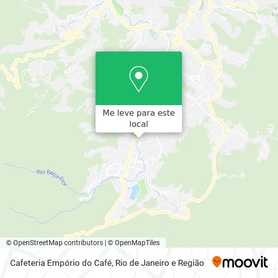 Cafeteria Empório do Café mapa