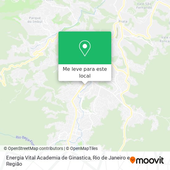 Energia Vital Academia de Ginastica mapa