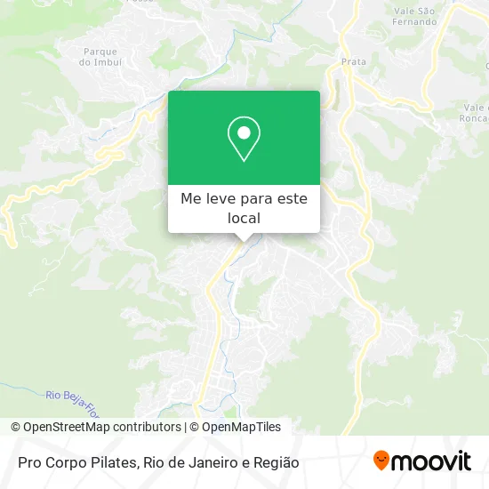 Pro Corpo Pilates mapa
