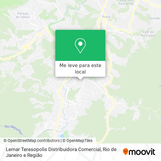Lemar Teresopolis Distribuidora Comercial mapa