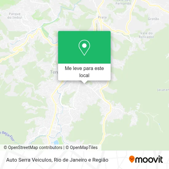 Auto Serra Veiculos mapa