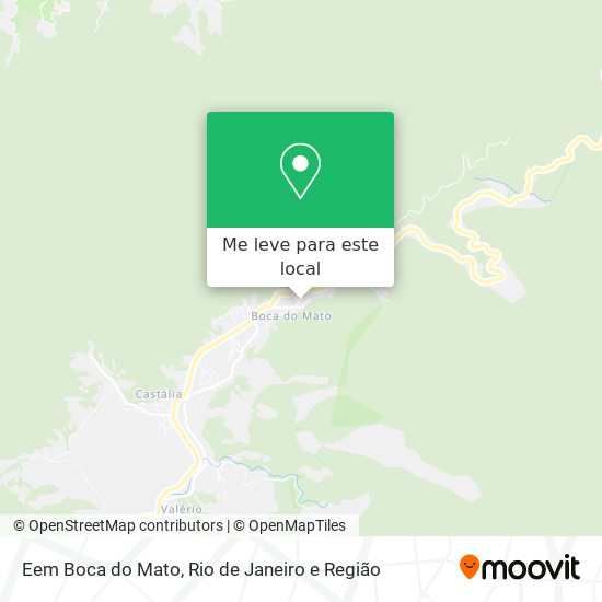 Eem Boca do Mato mapa