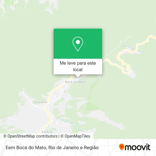 Eem Boca do Mato mapa